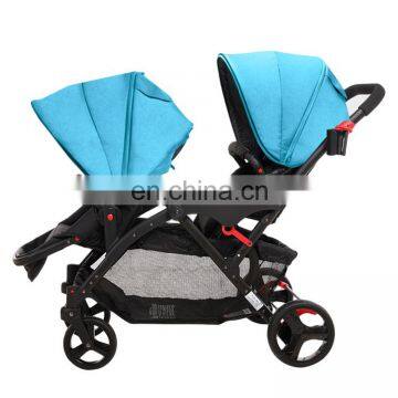 3 in 1 Folding Twin Stroller Baby Stroller Double stroller