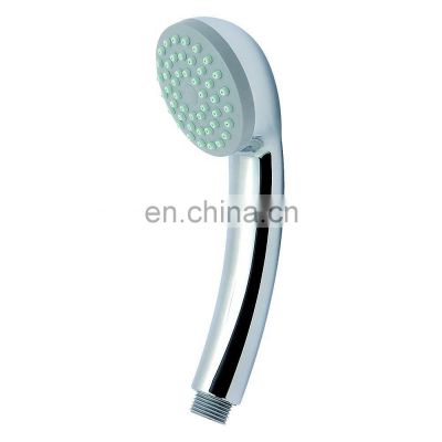 ABS plastic chrome head switched rain shower head with 3 functions