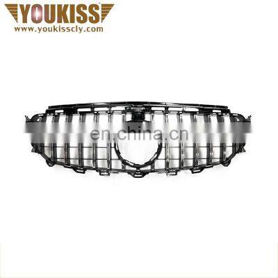 RTS,GTR style front grille for benz e class w213 front bumper grille