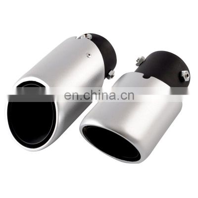 7022-a Factory Sale Widely Used Original universal dual muffler, aluminum exhaust tips