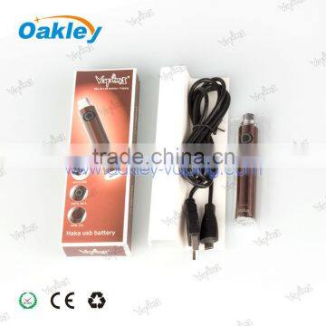 Oakley Haka USB passthrough battery eGo VV passthrough battery