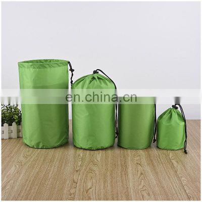 High Productivity Korean Fashion OEM Small Packaging Clothing Green Customise Folding Stand Up Bag