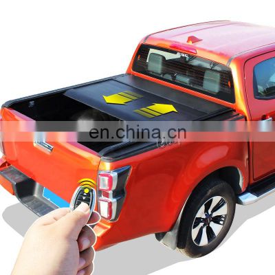 High quality hard retractable electric fordranger tonneau cover for ford F150 Tacoma DMAX