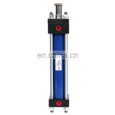 Plastic injection machines used cylinder cheap small  two-way reciprocating double acting long stoke hydraulic cylinder