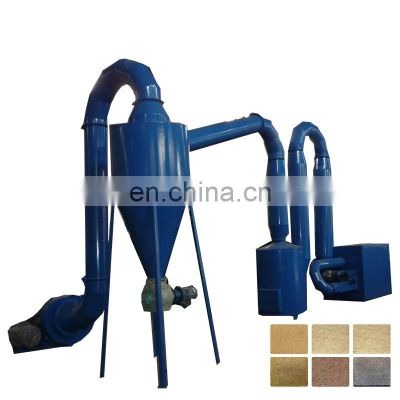 China Leading With CE Manufacturer Small Capacity Hot Airflow Type Biomass Powder Rice Husk Wood Sawdust Dryer