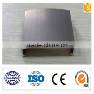 brush anodized aluminium profile parts