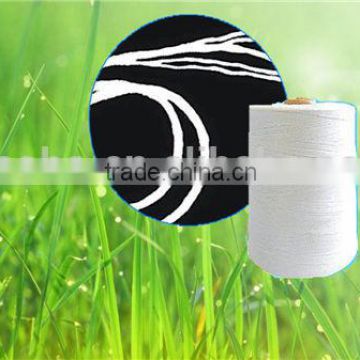TFO spinning 100% spun polyester sewing thread / raw white polyester sewing thread