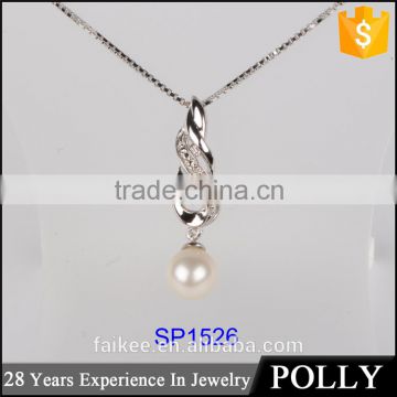 pearl pendant designs 925 sterling silver jewelry