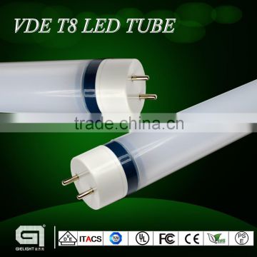 G13 base rotatable DIa<26mm frosted 4FT 1200MM 1.2M 18w t8 led tube light WITH VED tuv certification