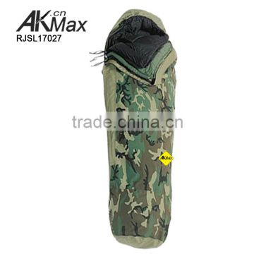 us military 4 piece camouflage dyrable lightweight modular sleeping bag
