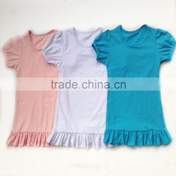 wholesale newborn ruffle shirt baby shirts boutique toddler girl top