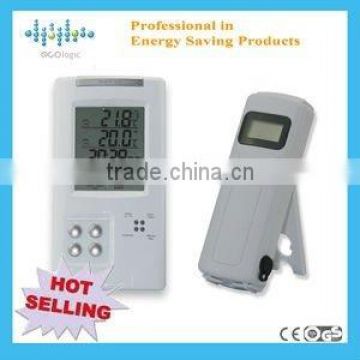 2012 automatic thermo clock weather station with clock&moon phase from manufacturer
