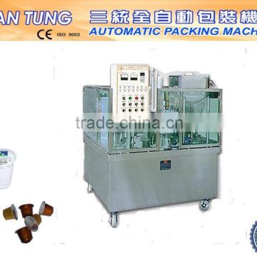Rotary K cup filling and sealing machine