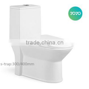 chao zhou cheap siphonic One Piece S-trap toilets for sale z924
