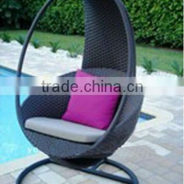 outdoor garden rattan hanging egg chairs for sale