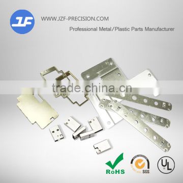 Precision Aluminum/stainless steel stamping parts for mobile phones, camera, computer, printer, and other electronic equipments