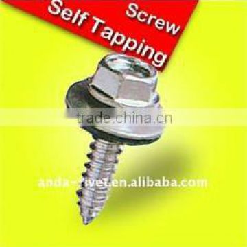 Hex Flange Head Self tapping Screw with EPDM Washer
