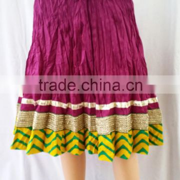 Mini Skirt- Buy Online Cotton Mini Skirt At JaipurOnline
