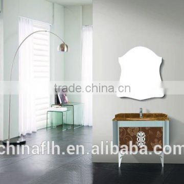 Cheap Asian Style Waterproof HPL Hotel Modern Chinese Bathroom Vanity