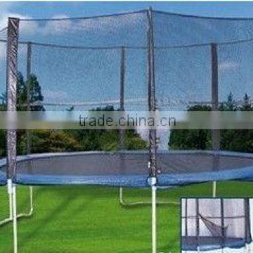 Safety trampoline enclosure