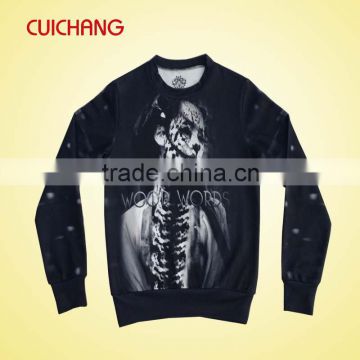 all over sublimation sweatshirt with high quality