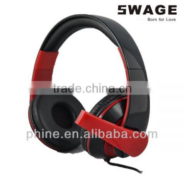 PH-666 2014 hot sell fashion stereo headphones with mic free sample headphone headset new arrival head phone