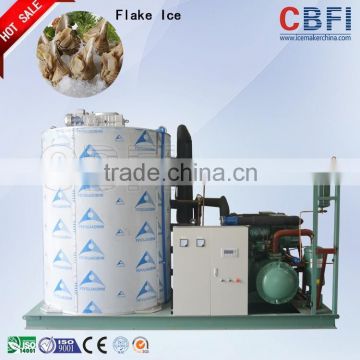Rapid Flake Ice Machkers With Water Cooling