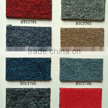 red grey smoke blue brown middle blue all color available PP Loop pile carpet