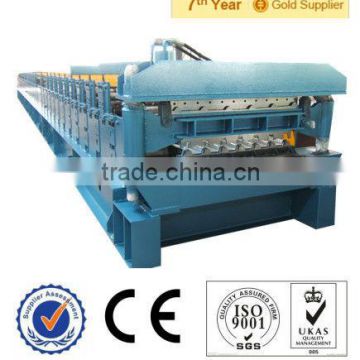 double layer zinc arch roofing roof ridge cap roll forming machine
