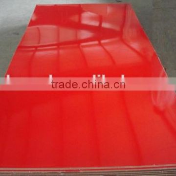 red colour HPL faced plywood 12mm 18mm