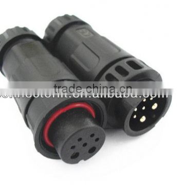 LLT M19 2+5 pins Power and Signal electrical Wateproof Connector