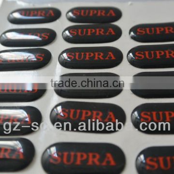 Top sale resin sticker guangzhou GZSC-RS003