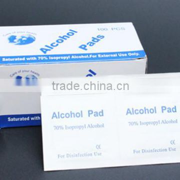 Medical salable disposable sterile alcohol pad