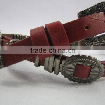 high quality with ethnic element metal and fashion design belt for lady