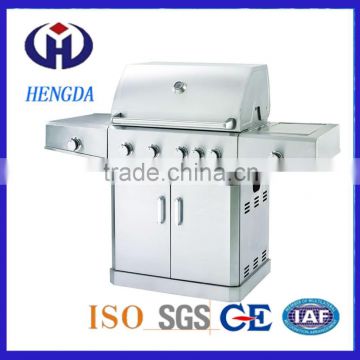Stainless Steel Weber Gas Barbecue Grill with 5 mian burner +2 burner Gas grill