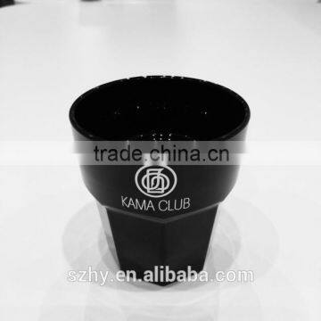 plastic whiskey cup, plastic black whisky cup,all kinds of colors PC whiskey cup