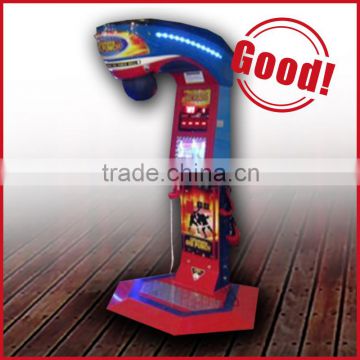 Cheap sell boxing punch machine/ boxing arcade machine/ boxing sports equipment
