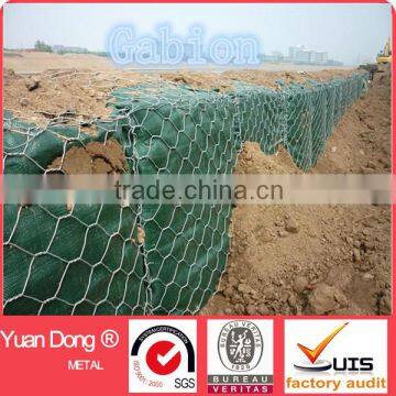 China anping manufacture galfan gabion mesh with high quality