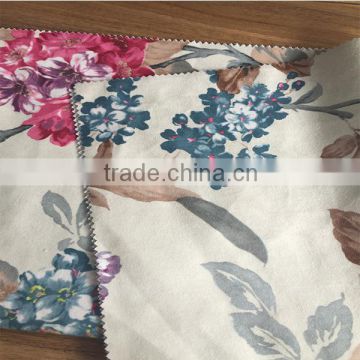 100% Polyester digital printing velvet fabric for sofa and upholstery decoration
