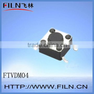 FTVDM04 6x6mm 4 pin smt micro tactile switch ROHS