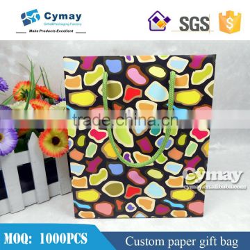 2015 hot sale customized paper bag gift ,paper bag gift,gift pencil bag