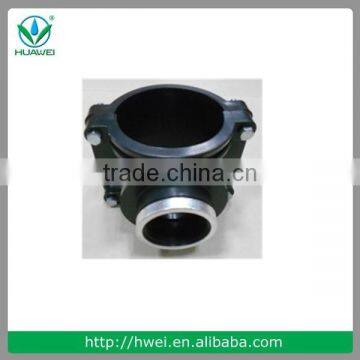 Saddle clamp compression fittings