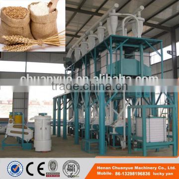 30tpd., 50tpd, 100tpd durum and soft wheat mill for fine wheat flour