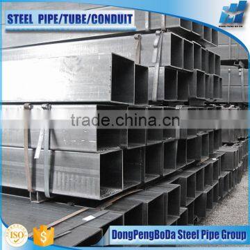 black pipes 100*100*4.75mm standard steel box section sizes