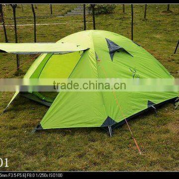 Green waterproof best-selling tent for backpacking