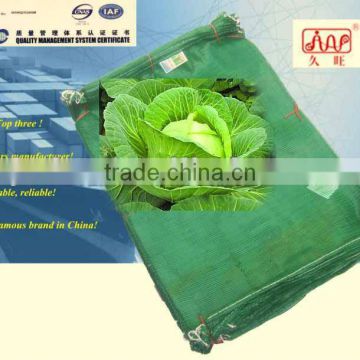 custom bag for cabbage bag with drawstring ,shinny color and hign qulity