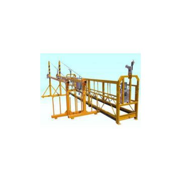 ODM Steel Adjustable Cradle Yellow High Working Rope Suspended Platform