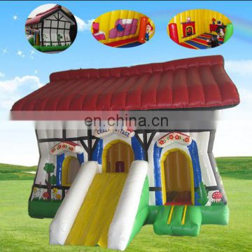 crazy cottage inflatable combo