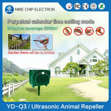 Professional garden supplier good quality solar power animal repeller