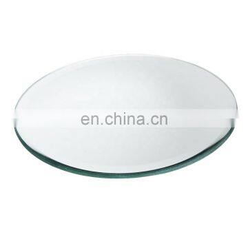 10" Round Glass Mirror Candle Plate for Wedding